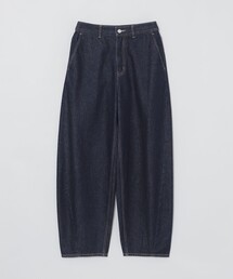 E0675S 新品 MACKINTOSH PHILOSOPHYパンツ：44 WEB＆一部店舗限定】リネン混ハイストレッチ エラスティック