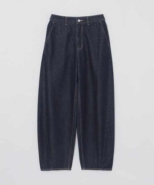 MACKINTOSH PHILOSOPHY（ﾏｯｷﾝﾄｯｼｭ ﾌｨﾛｿﾌｨｰ）の「カーブワイドデニムパンツ（その他パンツ・レディース・ブルー/ダークネイビー・38/36/34）」の2枚目の写真