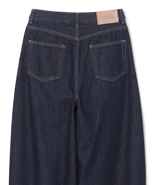 MACKINTOSH PHILOSOPHY（ﾏｯｷﾝﾄｯｼｭ ﾌｨﾛｿﾌｨｰ）の「カーブワイドデニムパンツ（その他パンツ・レディース・ブルー/ダークネイビー・38/36/34）」の6枚目の写真