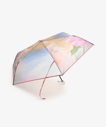 フラワー＆スカイクリア折りたたみ傘 雨傘