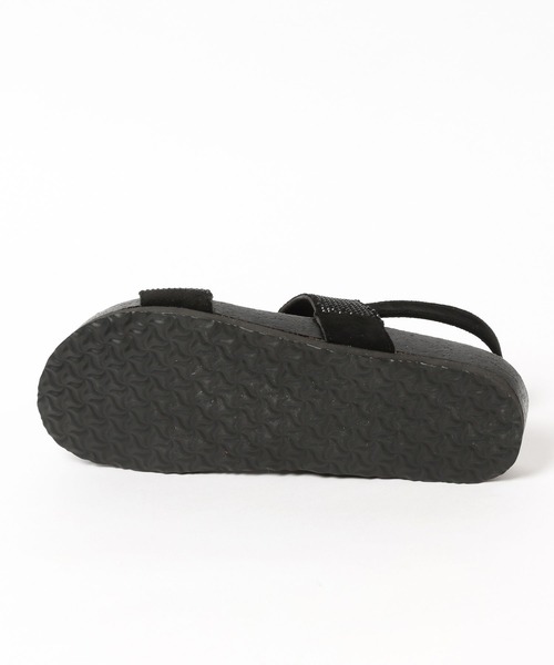 GLOBAL WORK（グローバルワーク）の「らくっションストーンサンダル/327963（サンダル・レディース・グレー/ブラック・SMALL/LARGE/MEDIUM）」の15枚目の写真