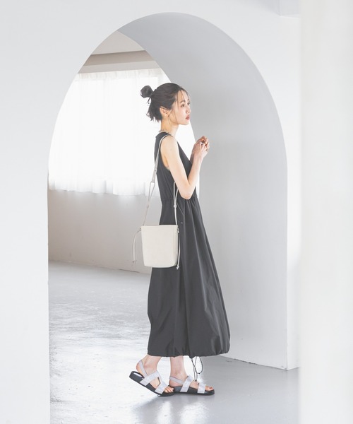 GLOBAL WORK（グローバルワーク）の「らくっションストーンサンダル/327963（サンダル・レディース・グレー/ブラック・SMALL/LARGE/MEDIUM）」の4枚目の写真