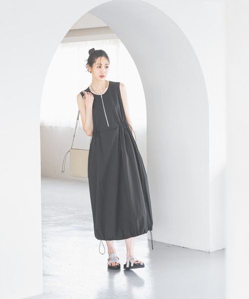 GLOBAL WORK（グローバルワーク）の「らくっションストーンサンダル/327963（サンダル・レディース・グレー/ブラック・SMALL/LARGE/MEDIUM）」の6枚目の写真