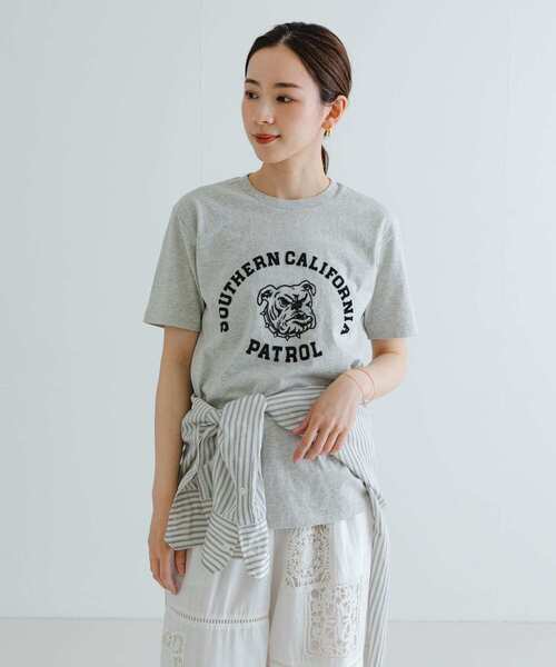 MIXTA（ミクスタ）の「Mixta　SO CAL DOG（Tシャツ/カットソー・レディース・グレー系その他/キャメル/ブルー系その他・SMALL）」の8枚目の写真
