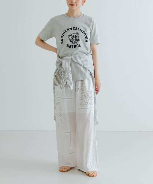 MIXTA（ミクスタ）の「Mixta　SO CAL DOG（Tシャツ/カットソー・レディース・グレー系その他/キャメル/ブルー系その他・SMALL）」の9枚目の写真