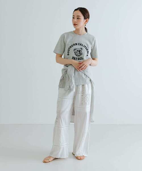 MIXTA（ミクスタ）の「Mixta　SO CAL DOG（Tシャツ/カットソー・レディース・グレー系その他/キャメル/ブルー系その他・SMALL）」の10枚目の写真