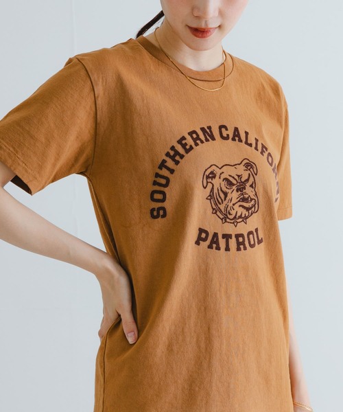 MIXTA（ミクスタ）の「Mixta　SO CAL DOG（Tシャツ/カットソー・レディース・グレー系その他/キャメル/ブルー系その他・SMALL）」の11枚目の写真