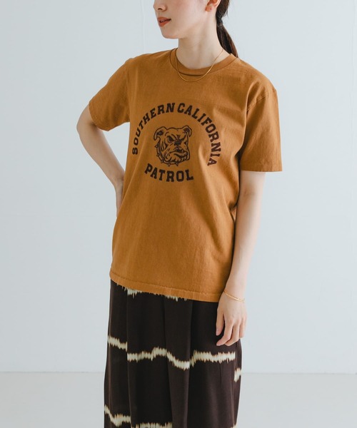 MIXTA（ミクスタ）の「Mixta　SO CAL DOG（Tシャツ/カットソー・レディース・グレー系その他/キャメル/ブルー系その他・SMALL）」の12枚目の写真