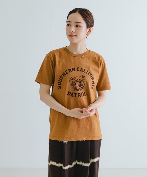MIXTA（ミクスタ）の「Mixta　SO CAL DOG（Tシャツ/カットソー・レディース・グレー系その他/キャメル/ブルー系その他・SMALL）」の13枚目の写真