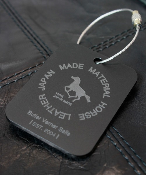 Butler Verner Sails（バトラーヴァーナーセイルス）の「Butler Verner Sails ﾎﾟﾆｰﾌﾟﾙｱｯﾌﾟﾋﾞｯｸﾞﾄｰﾄ（トートバッグ・メンズ・ブラック・FREE）」の10枚目の写真