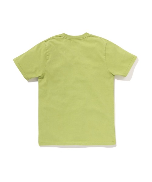 A BATHING APE(アベイシングエイプ)の「OVERDYE MILO COLLEGE TEE(Tシャツ/カットソー・レディース・オレンジ/ピンク/グリーン・X-SMALL/SMALL/XX-SMALL)」の4枚目の写真