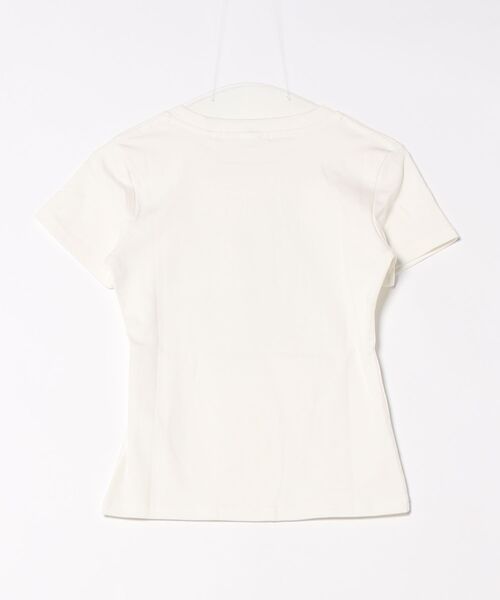 VIBGYOR(ヴィブジョー)の「【LAMPOON】ハートクローバーTシャツ(Tシャツ/カットソー・レディース・ホワイト・MEDIUM/LARGE)」の2枚目の写真