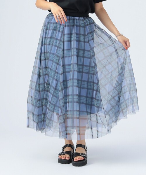 A17478 美品 ファセッタズム チェックラップスカート 緑×赤系 5 A17478 美品 ファセッタズム チェックラップスカート 緑×赤系 5