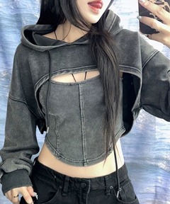 【未開封】MOMENTUM クロップドパーカー ジップアップパーカー(クロップド) | SMTOWN OFFICIAL ONLINE STORE