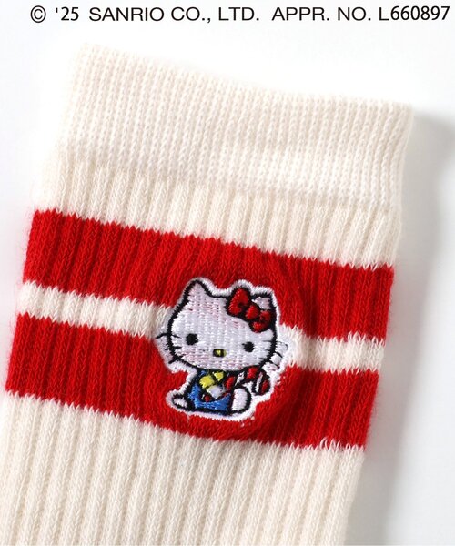 ハローキティ MILK 靴下 ソックス hellokitty kitty 靴下屋✖️ 𝙃𝙚𝙡𝙡𝙤 𝙆𝙞𝙩𝙩𝙮 ] 靴下屋から可愛いキティ