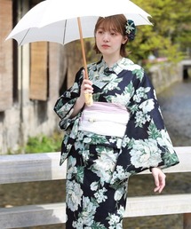 セール】ときめき夏恋浴衣ヘコ帯2点セット（浴衣）｜和なでしこ