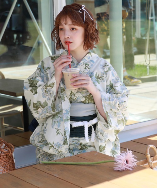 Smile 浴衣・ヘコ帯セット Smile 浴衣・ヘコ帯セット 楽天市場】選べる6柄 浴衣ヘコ帯