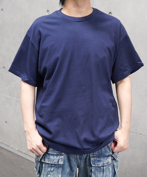 Confirm(コンファーム)の「GILDAN ギルダン ベーシック 半袖Tシャツ カットソー メンズ レディース(Tシャツ/カットソー・メンズ・ホワイト/ベージュ/ネイビー/グレー系その他/ブラック/グレー/チャコールグレー/ブルー・S/M/L/XL/XXL)」の7枚目の写真