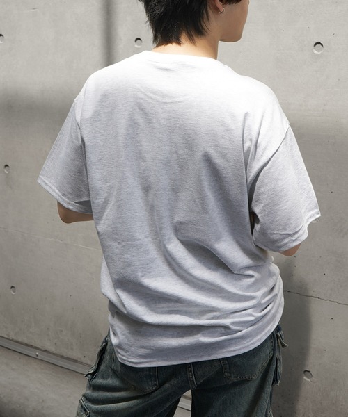 Confirm(コンファーム)の「GILDAN ギルダン ベーシック 半袖Tシャツ カットソー メンズ レディース(Tシャツ/カットソー・メンズ・ホワイト/ベージュ/ネイビー/グレー系その他/ブラック/グレー/チャコールグレー/ブルー・S/M/L/XL/XXL)」の12枚目の写真