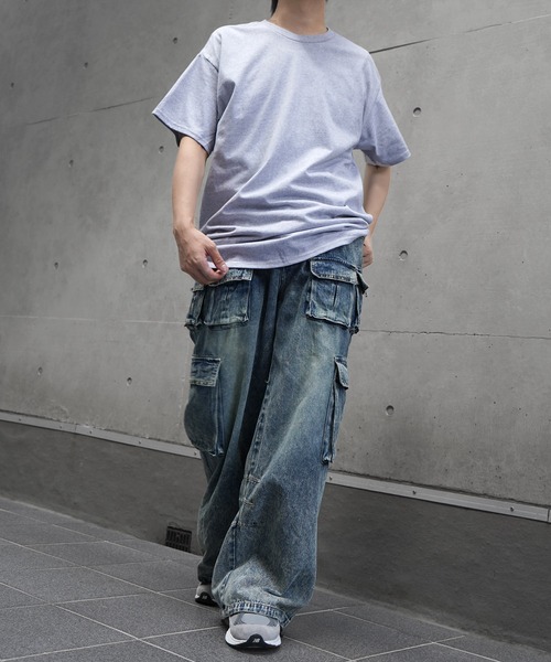 Confirm(コンファーム)の「GILDAN ギルダン ベーシック 半袖Tシャツ カットソー メンズ レディース(Tシャツ/カットソー・メンズ・ホワイト/ベージュ/ネイビー/グレー系その他/ブラック/グレー/チャコールグレー/ブルー・S/M/L/XL/XXL)」の21枚目の写真