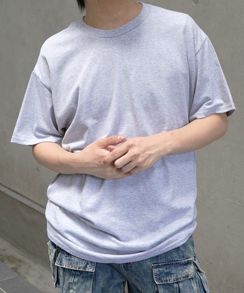 Confirm(コンファーム)の「GILDAN ギルダン ベーシック 半袖Tシャツ カットソー メンズ レディース(Tシャツ/カットソー・メンズ・ホワイト/ベージュ/ネイビー/グレー系その他/ブラック/グレー/チャコールグレー/ブルー・S/M/L/XL/XXL)」の18枚目の写真