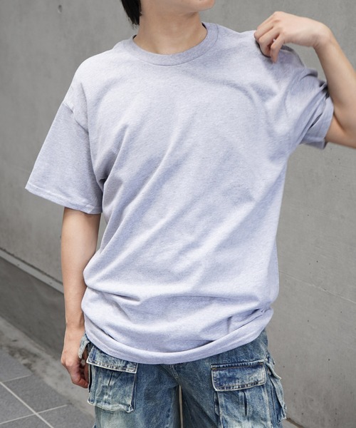 Confirm(コンファーム)の「GILDAN ギルダン ベーシック 半袖Tシャツ カットソー メンズ レディース(Tシャツ/カットソー・メンズ・ホワイト/ベージュ/ネイビー/グレー系その他/ブラック/グレー/チャコールグレー/ブルー・S/M/L/XL/XXL)」の17枚目の写真