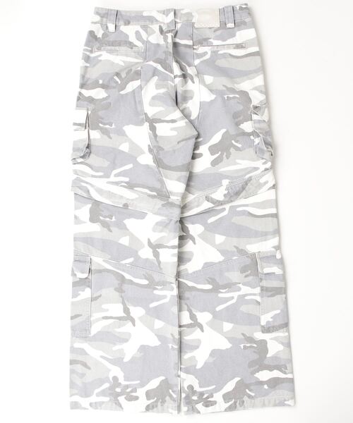 PANQ(パンク)の「PANQ/パンク 2024 WHITECAMO CARGO PANTS カーゴパンツ メンズ 秋物 秋服 2026年秋冬(カーゴパンツ・メンズ・ホワイト・3)」の8枚目の写真