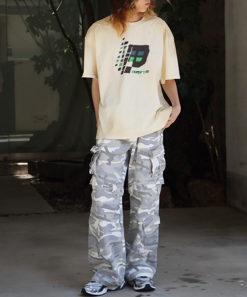 PANQ(パンク)の「PANQ/パンク 2024 WHITECAMO CARGO PANTS カーゴパンツ メンズ 秋物 秋服 2026年秋冬(カーゴパンツ・メンズ・ホワイト・3)」の15枚目の写真