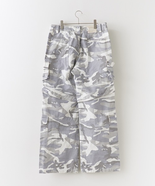 PANQ(パンク)の「PANQ/パンク 2024 WHITECAMO CARGO PANTS カーゴパンツ メンズ 秋物 秋服 2026年秋冬(カーゴパンツ・メンズ・ホワイト・3)」の18枚目の写真