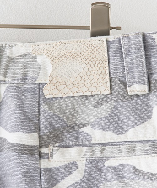 PANQ(パンク)の「PANQ/パンク 2024 WHITECAMO CARGO PANTS カーゴパンツ メンズ 秋物 秋服 2026年秋冬(カーゴパンツ・メンズ・ホワイト・3)」の6枚目の写真