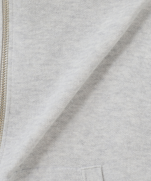 B.C STOCK（ベーセーストック）の「【ANTS & ELEPHANTS】スウェットライク ダブルジップ ニットパーカー（パーカー・メンズ・ブラック/チャコールグレー/グレー・MEDIUM/LARGE）」の14枚目の写真