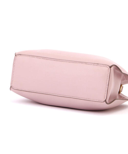 EDIT COLOGNE（エディットコロン）の「メタルハンドルモチーフトートバッグ（トートバッグ・レディース・ベージュ/ピンク/グレー・ﾌﾘ-）」の7枚目の写真