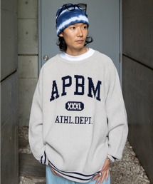 APPLEBUM | “APBM” Mall Knit Sweater(ニット/セーター)