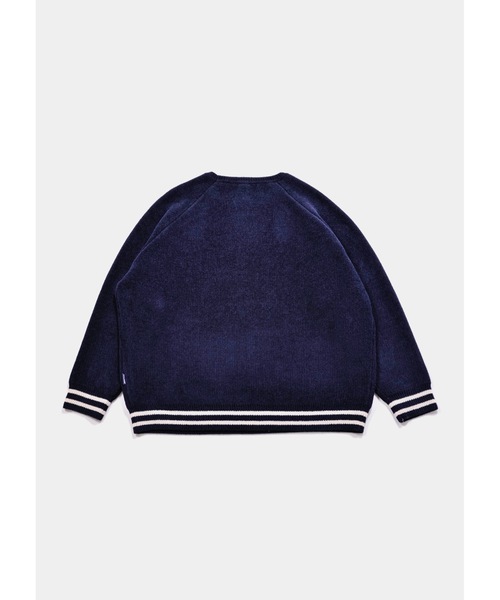 APPLEBUM(アップルバム)の「“APBM” Mall Knit Sweater(ニット/セーター・メンズ・ネイビー/グレー・LARGE/MEDIUM/X-LARGE)」の3枚目の写真