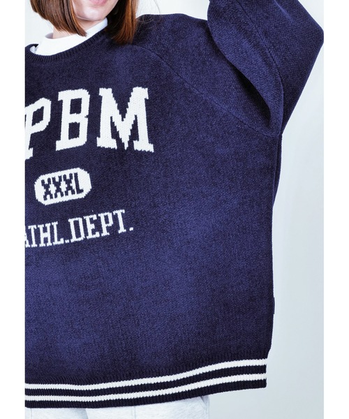 APPLEBUM(アップルバム)の「“APBM” Mall Knit Sweater(ニット/セーター・メンズ・ネイビー/グレー・LARGE/MEDIUM/X-LARGE)」の5枚目の写真