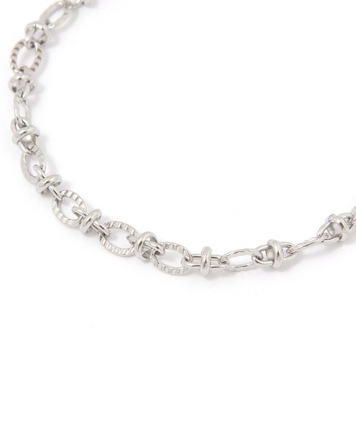 BAYFLOW（ベイフロー）の「ステンレスチェーンブレスレット（ブレスレット・レディース・ライトグレー/イエロー・FREE）」の3枚目の写真