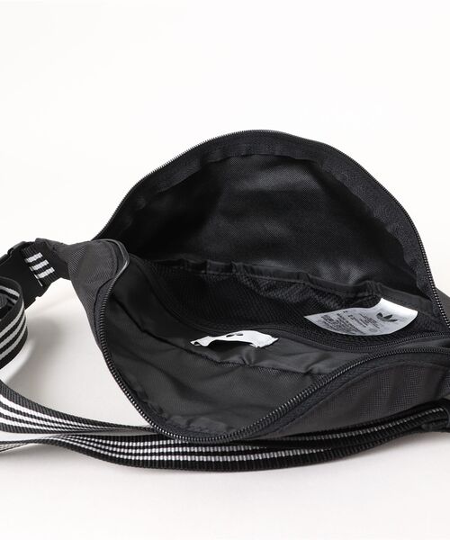 adidas アディダス U AC WAISTBAG バッグ JX0223 BLACK/WHITE（ボディ