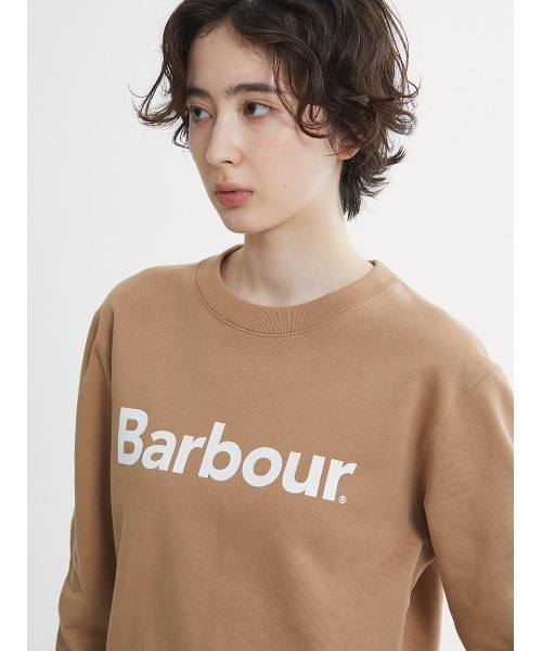 Barbour(バブアー)の「ヴィンテージウォッシュ フロントロゴスウェット"Japan Exclusive"(スウェット・レディース・オートミール/ブラウン/ミント/ベージュ・MEDIUM/SMALL)」の16枚目の写真