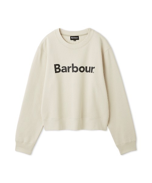 Barbour(バブアー)の「ヴィンテージウォッシュ フロントロゴスウェット"Japan Exclusive"(スウェット・レディース・オートミール/ブラウン/ミント/ベージュ・MEDIUM/SMALL)」の21枚目の写真