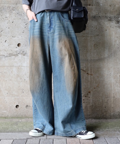 美品 anedist ヴィンテージカーブデニムパンツ セール】ヴィンテージカーブデニムパンツ（デニムパンツ