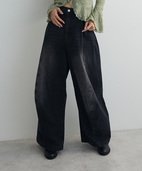 ANEDIST（アンディスト）の「ヴィンテージカーブデニムパンツ（デニム