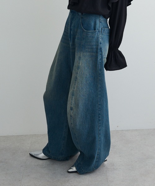 ANEDIST（アンディスト）の「ヴィンテージカーブデニムパンツ（デニムパンツ・メンズ・ブラック/ブルー/インディゴブルー・M/L/S）」の6枚目の写真