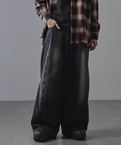 ANEDIST（アンディスト）の「ヴィンテージカーブデニムパンツ（デニムパンツ・メンズ・ブラック/ブルー/インディゴブルー・M/L/S）」の10枚目の写真