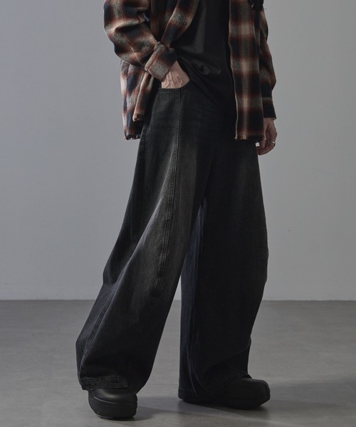 ANEDIST（アンディスト）の「ヴィンテージカーブデニムパンツ（デニムパンツ・メンズ・ブラック/ブルー/インディゴブルー・M/L/S）」の11枚目の写真