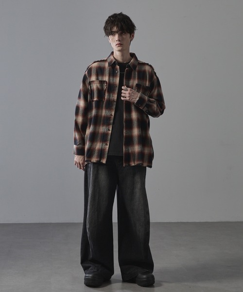 ANEDIST（アンディスト）の「ヴィンテージカーブデニムパンツ（デニムパンツ・メンズ・ブラック/ブルー/インディゴブルー・M/L/S）」の14枚目の写真