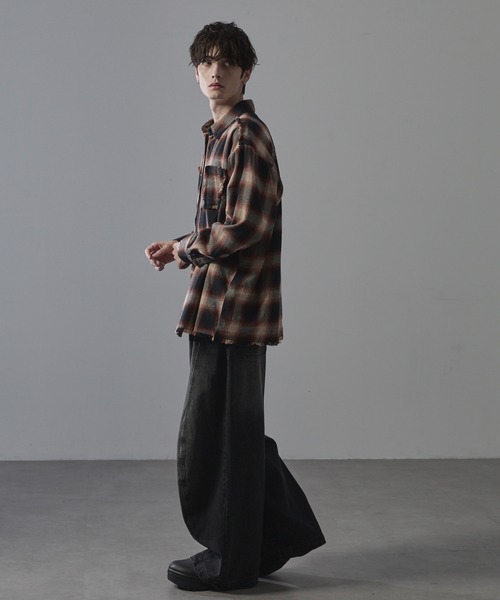 ANEDIST（アンディスト）の「ヴィンテージカーブデニムパンツ（デニムパンツ・メンズ・ブラック/ブルー/インディゴブルー・M/L/S）」の15枚目の写真