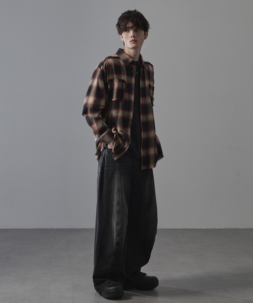 ANEDIST（アンディスト）の「ヴィンテージカーブデニムパンツ（デニムパンツ・メンズ・ブラック/ブルー/インディゴブルー・M/L/S）」の16枚目の写真