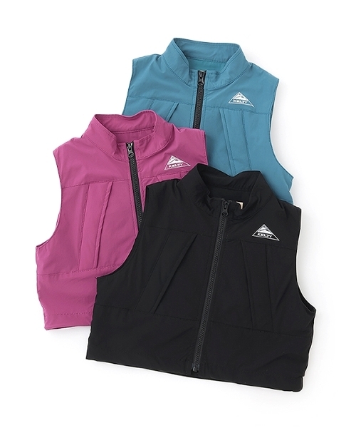 minimal（ミニマル）の「【４WAYストレッチ】【KELTY】ユーティリティベスト（ベスト・キッズ・ブルーグレー/ブラック/パープル・140cm/120cm/130cm/110cm/100cm）」の12枚目の写真