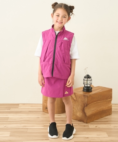 minimal（ミニマル）の「【４WAYストレッチ】【KELTY】ユーティリティベスト（ベスト・キッズ・ブルーグレー/ブラック/パープル・140cm/120cm/130cm/110cm/100cm）」の17枚目の写真