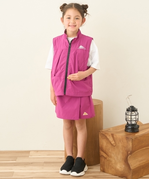 minimal（ミニマル）の「【４WAYストレッチ】【KELTY】ユーティリティベスト（ベスト・キッズ・ブルーグレー/ブラック/パープル・140cm/120cm/130cm/110cm/100cm）」の18枚目の写真